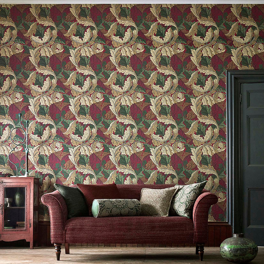Acanthus 216439 / MORRIS & Co. ウィリアム・モリス – WALLPAPER STORE