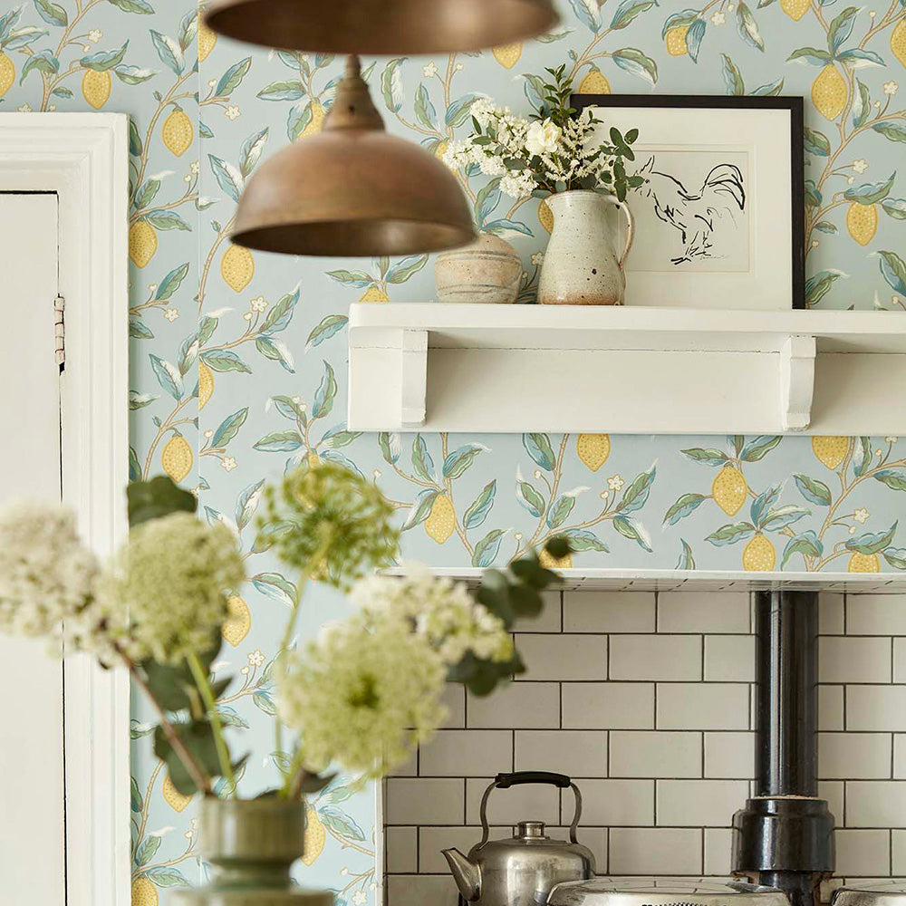 Lemon Tree 216674 / MORRIS & Co. ウィリアム・モリス – WALLPAPER STORE