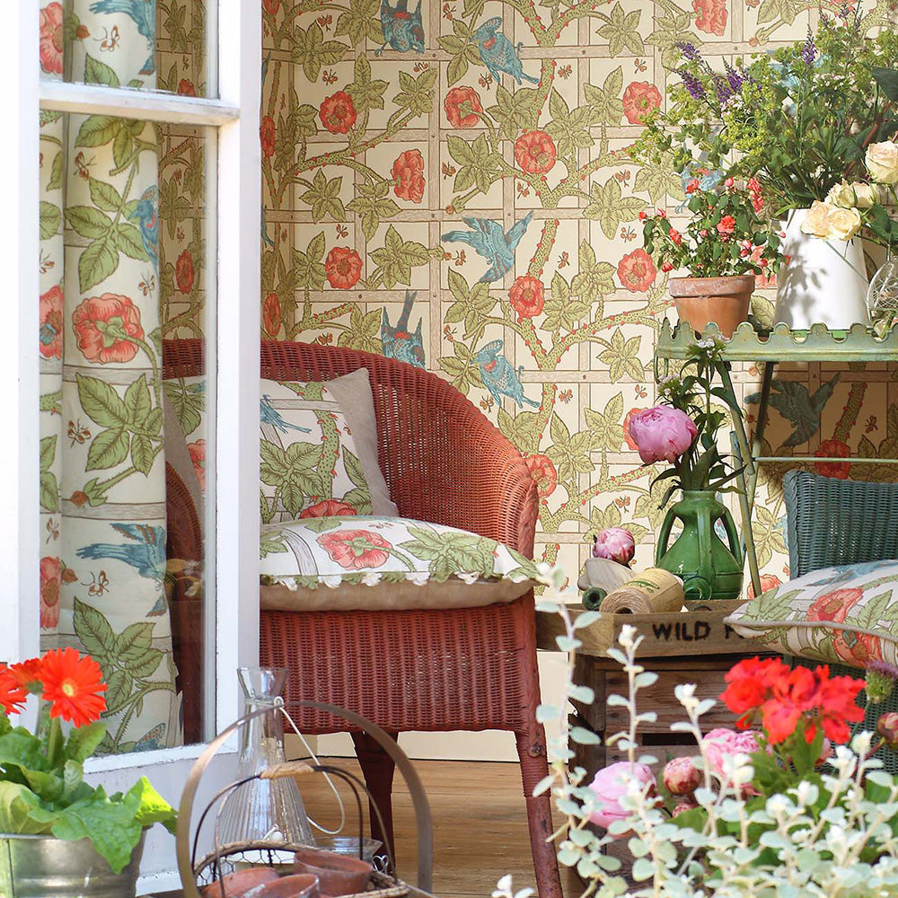 Trellis DMORTR101 / MORRIS & Co. ウィリアム・モリス – WALLPAPER STORE
