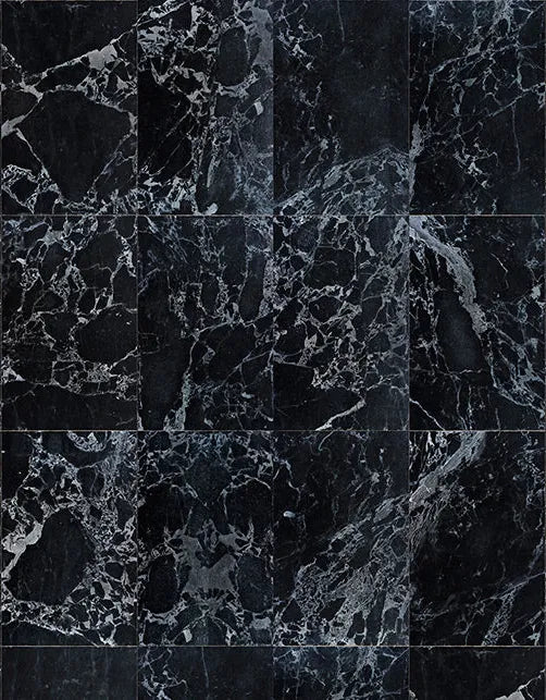 MATERIALS WALLPAPER by Piet Hein Eek BLACK MARBLE WALLPAPER / PHM 