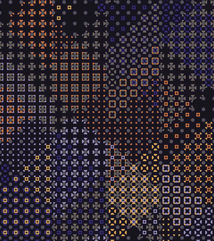 NLXL GEOMETRICS WALLPAPER LAYERS WALLPAPER BY OVERLAP ONE ANOTHER / GEO-04