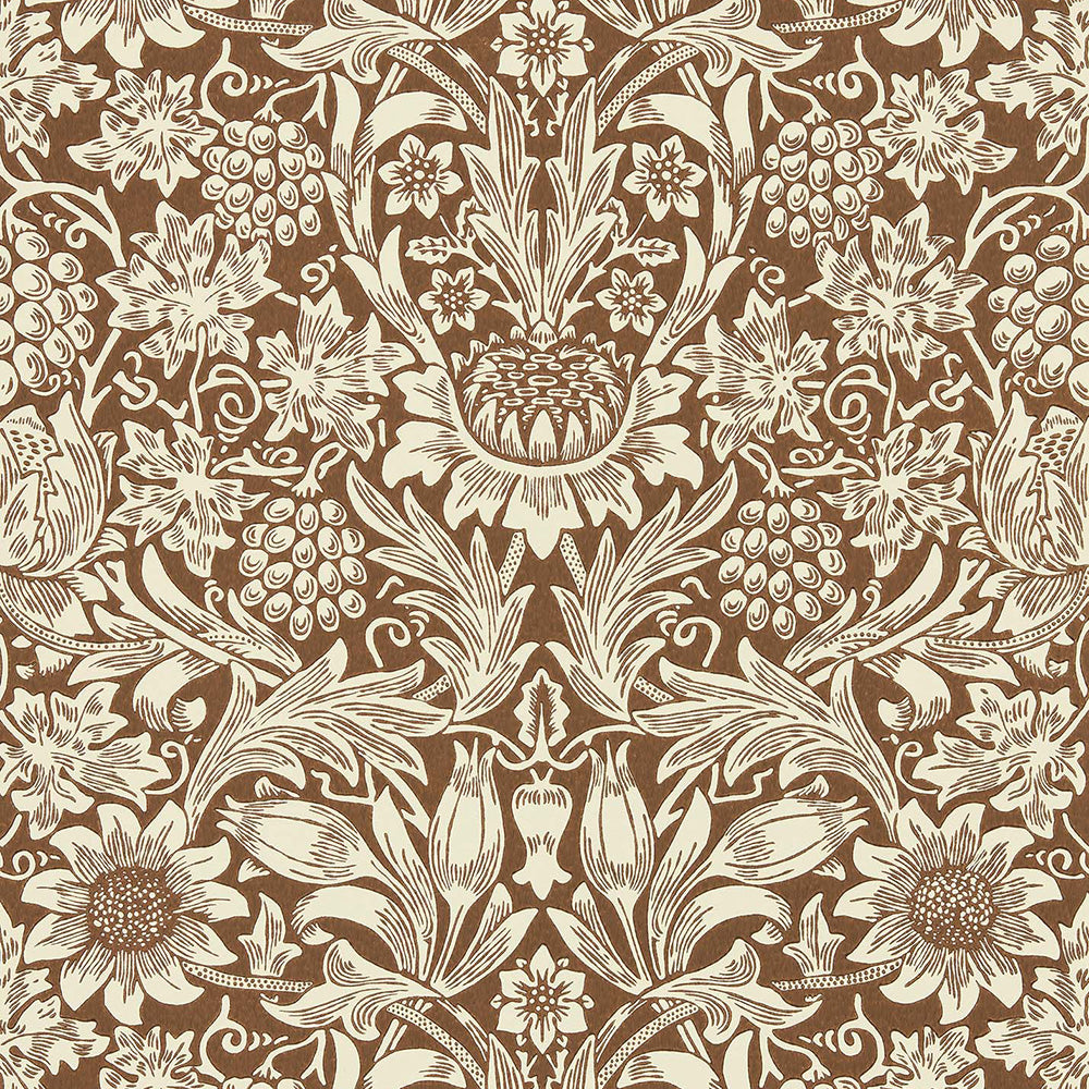 MORRIS QUEEN SQUARE WALLPAPERS - Sunflower 216961