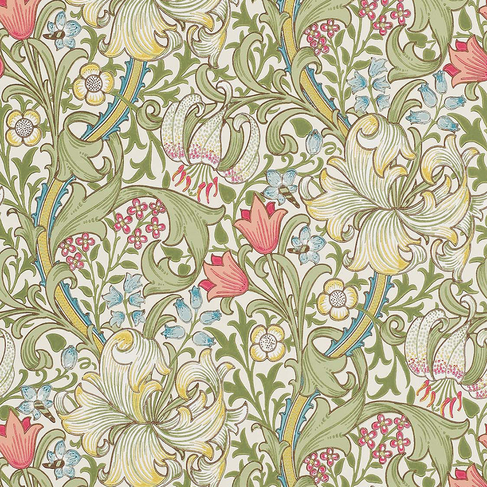 MORRIS ARCHIVE WALLPAPERS - Golden Lily 210398